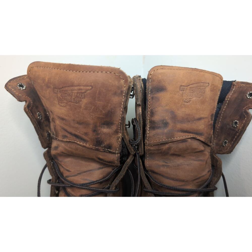 Men's Red wing 400 USA oil water resistant work boots super sole 9.5 - Picture 2 of 12